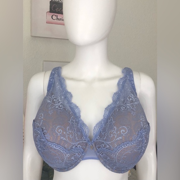 ThirdLove 24/7 lace con  plunge bra in lavender color Size 38G NWT - Picture 1 of 9